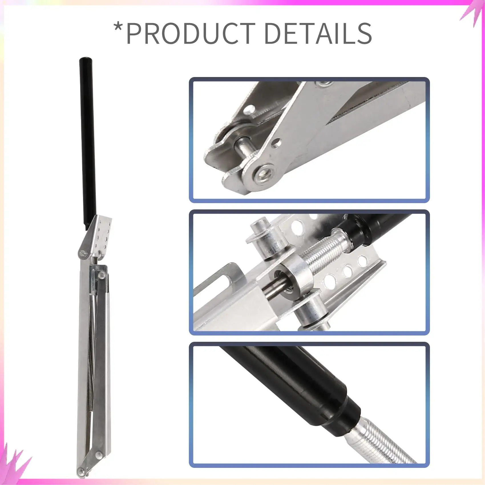 B50C Automatic Aluminum Alloy Greenhouse Window Opener Roof Vent Autovent Solar Heat Sensitive Automatic Greenhouses Window Open