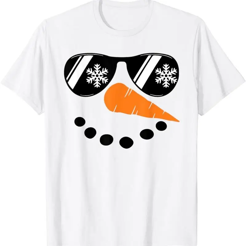 

Christmas Xmas Snow Snowman Customes Snowflake Mens Boys T Shirt Sweat