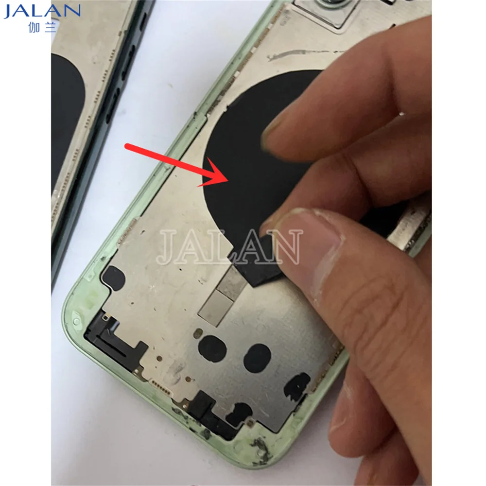 50pcs Insulation Protection Tape for IP8 8P X XS MAX 11 12 13 14 Pro Max Back Housing Wireless Charging Protective Sticker