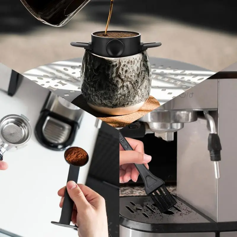 Foldable Portable Coffee Filter Coffee Maker Stainless Steel Drip Coffee Tea Holder Reusable Paperless Pour Over Coffee Dripper