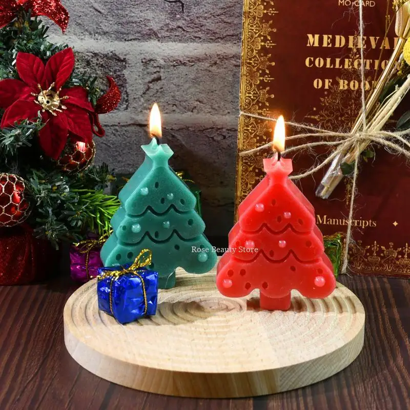 Deer Candle Silicone Mold Diy Aromatherapy Gypsum Soap Making Home Dining Table Candles Christmas Tree Crafts Christmas Gifts