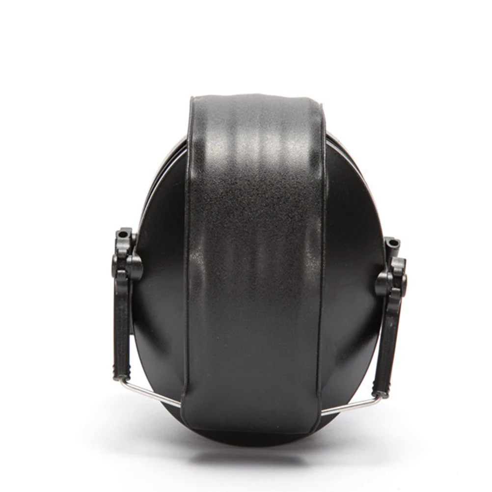 Professional Noise Reduction Ear Muffs Black Lightweight Compact Folding Hearing Protection for Shooting Range Hunting Adults