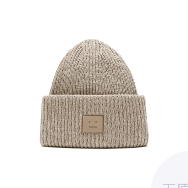 Acne Studios Wool/Nylon/Elastane Beanies Unisex C40424-DRN000
