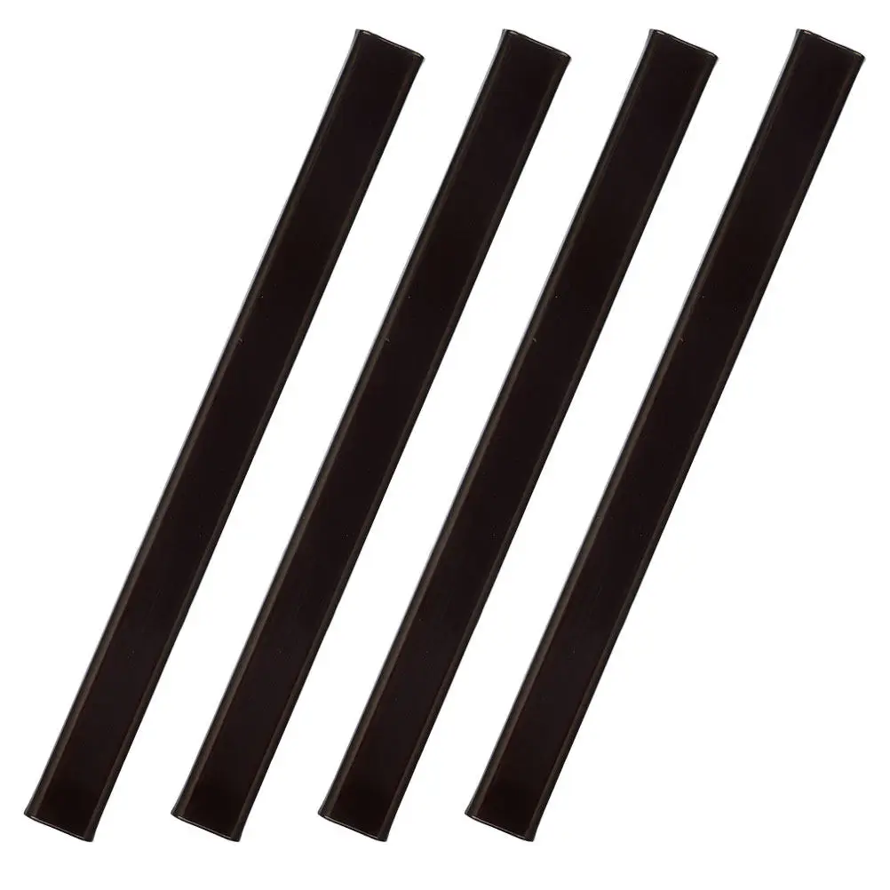 4Pcs Black Plastic Wire Protector Cord Covers with Adhesive Back – Cable Concealer Strips for FPV Drones