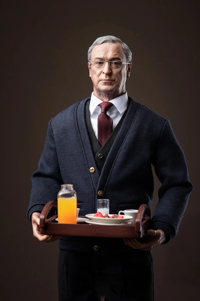 1/6 Scale Action Figure Doll Sir Michael Caine Housekeeper Alfred 12