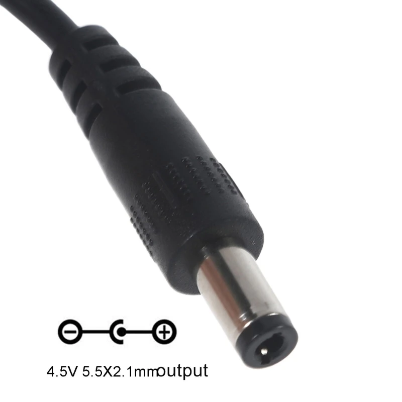 Cáp nguồn M17B USB 5V2A đến 4.5V DC5.5x2.1mm cho dây nguồn điện tử chạy bằng pin 5,5x2,1mm