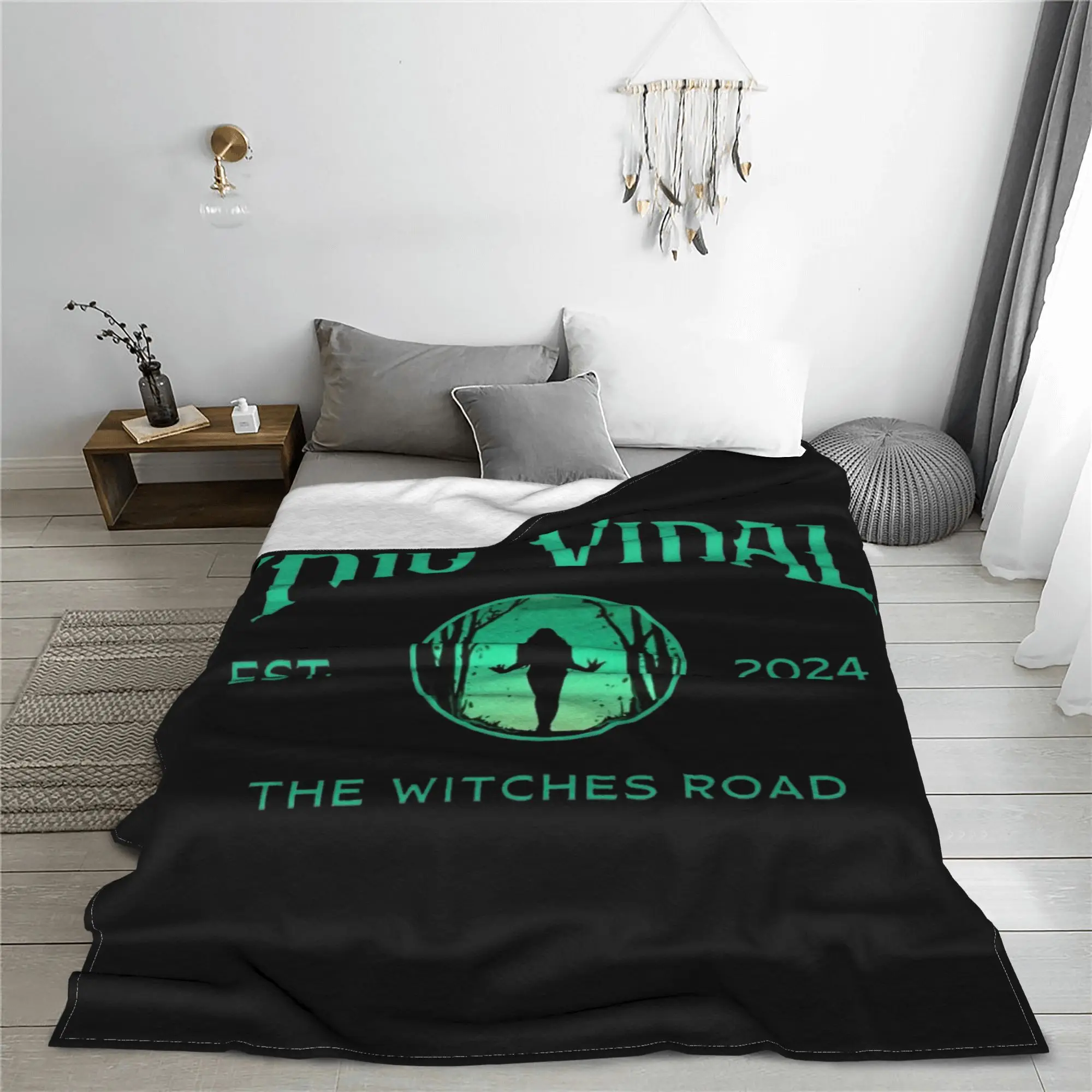 Rio The Witches Road Blanket Coral Fleece Plush Summer Agatha All Along Super Warm Throw Blanket Bed Bedroom Plush Thin Quilt