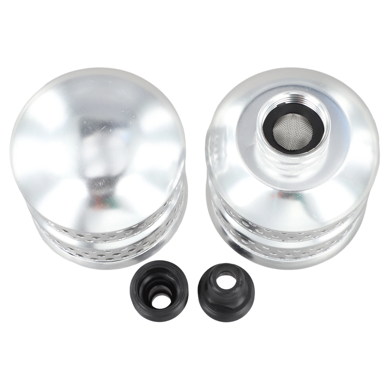

Garden Hose Aluminum Bubbler Sprinkler Heads 2 Pcs for Targeted Root Watering and Water Conservation in Outdoor Gardens