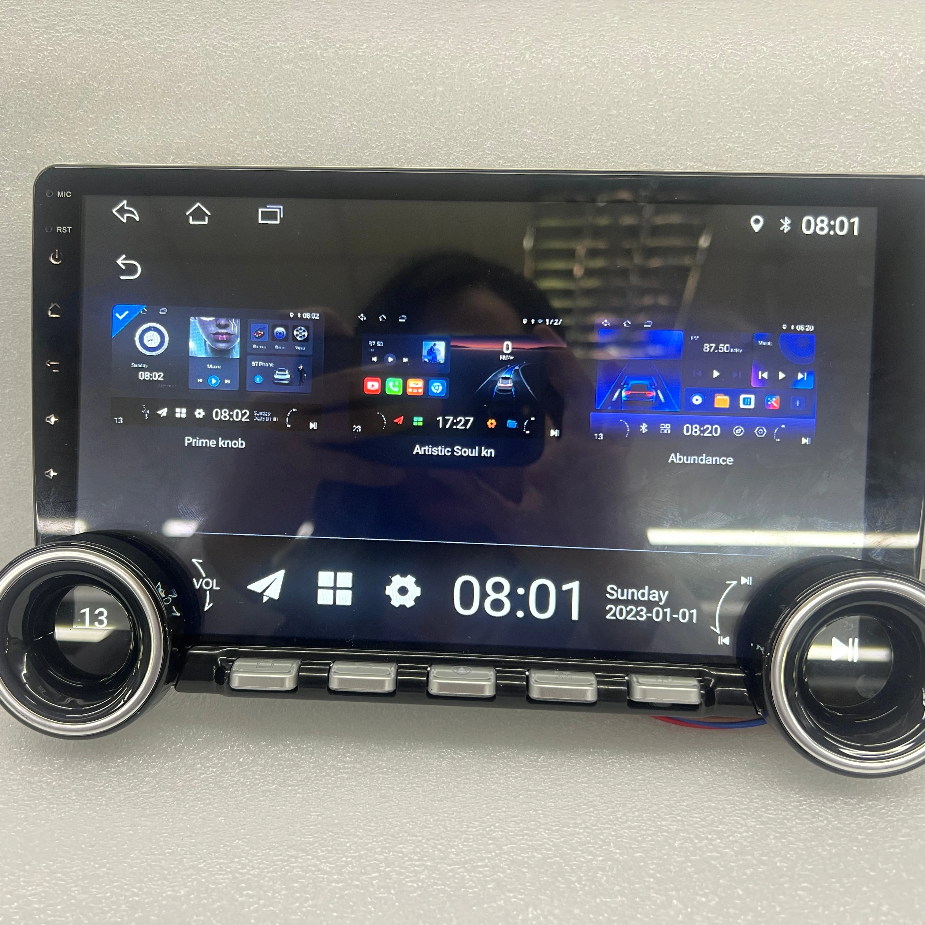 Hot Sale 10.1 Inch CarRadio Android Bt-enabled Touch Screen Car Dvd Player Carplay DSP  Multimedia Diamond Android Car Stereo