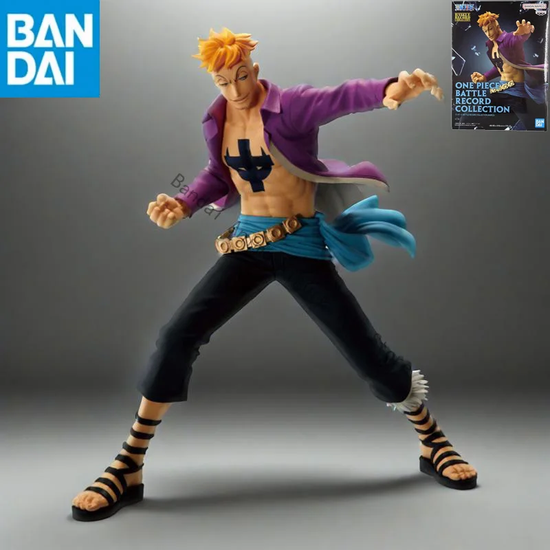 

In Stock Original Genuine BANDAI NAMCO BANPRESTO ONE PIECE BATTLE RECORD COLLECTION MARCO PVC 14cm Collector Figurine Toys gift