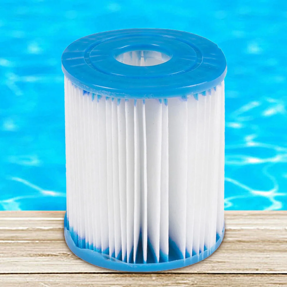 

4pcs Swimming Cartridge Replacement Plastic High Flow Element Durable Easy Clean Pump Filter for 8.7x7.8cm Pool Water for Pool