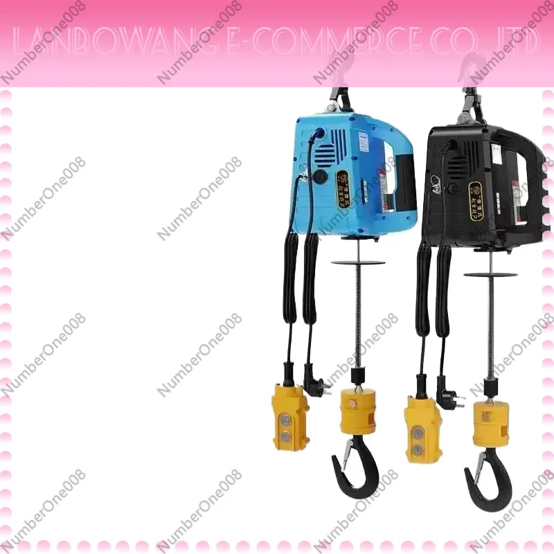 500Kg Portable Crane Electric Hoist for Cars, Home improvement, Cargo handling, Production workshop lifting