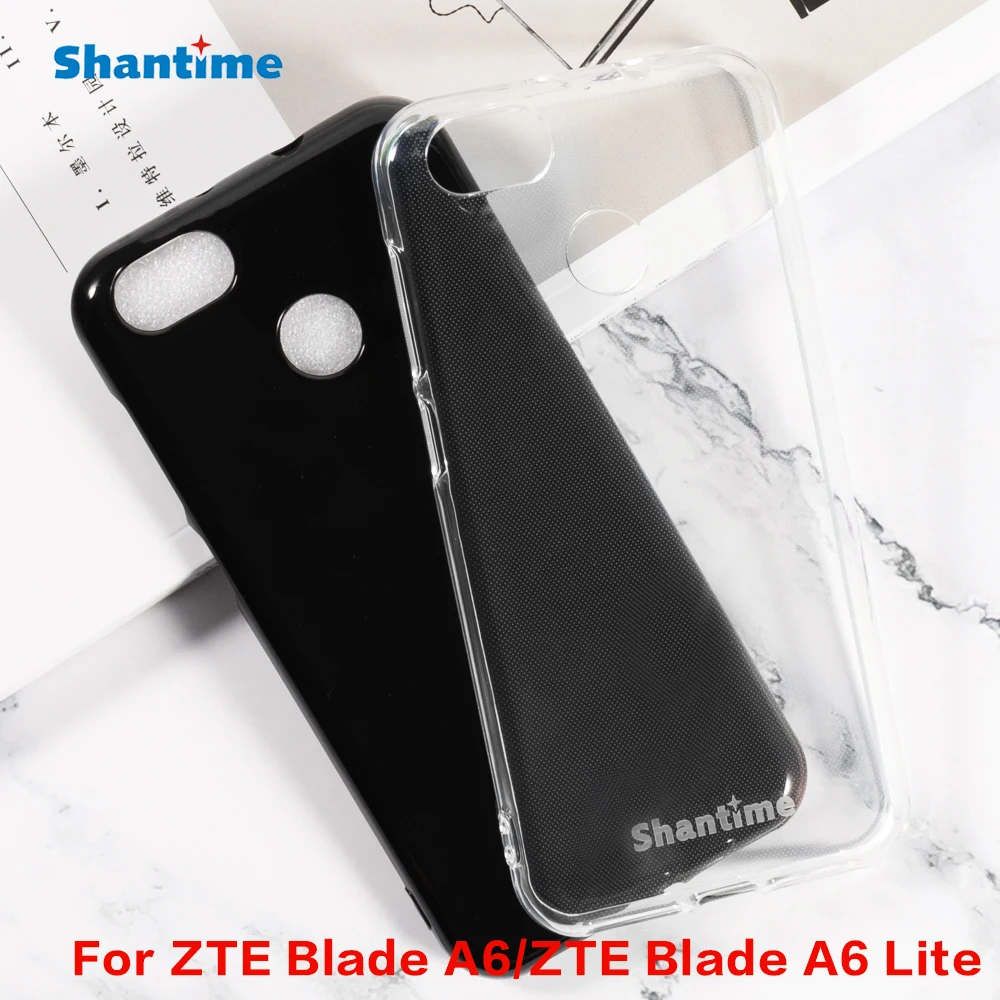 For ZTE Blade A6 Gel Pudding Silicone Phone Protective Back Shell For ZTE Blade A6 Lite Soft TPU Case