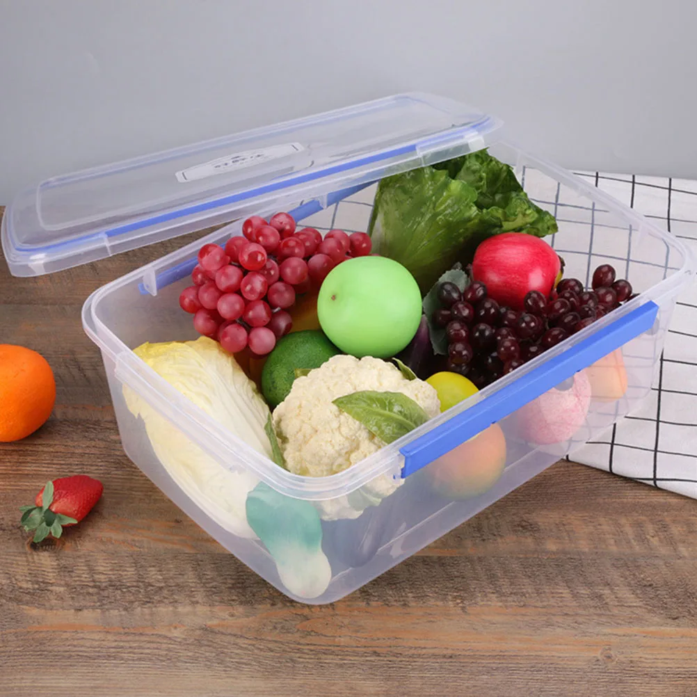 

2Pcs 5.5L Dough Fermentation Box Reusable Containers for Food Storage Proofing Bowl Kitchen Supplies Portable Container