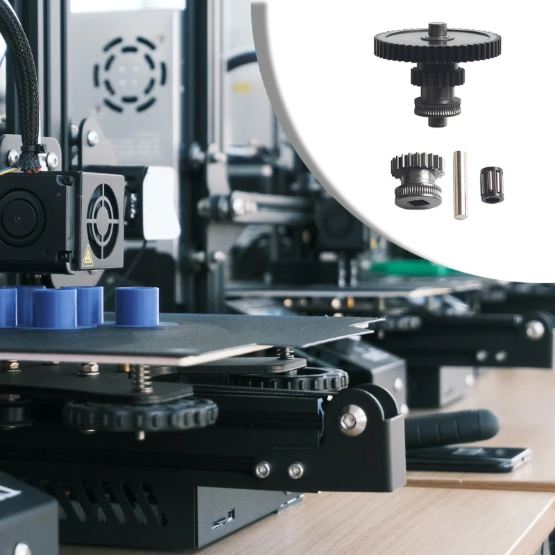 Y1UB Advanced Single Axises Extruder Gear Assembly with High Transmission Ratio for Neptune 4 Efficient 3D Printing