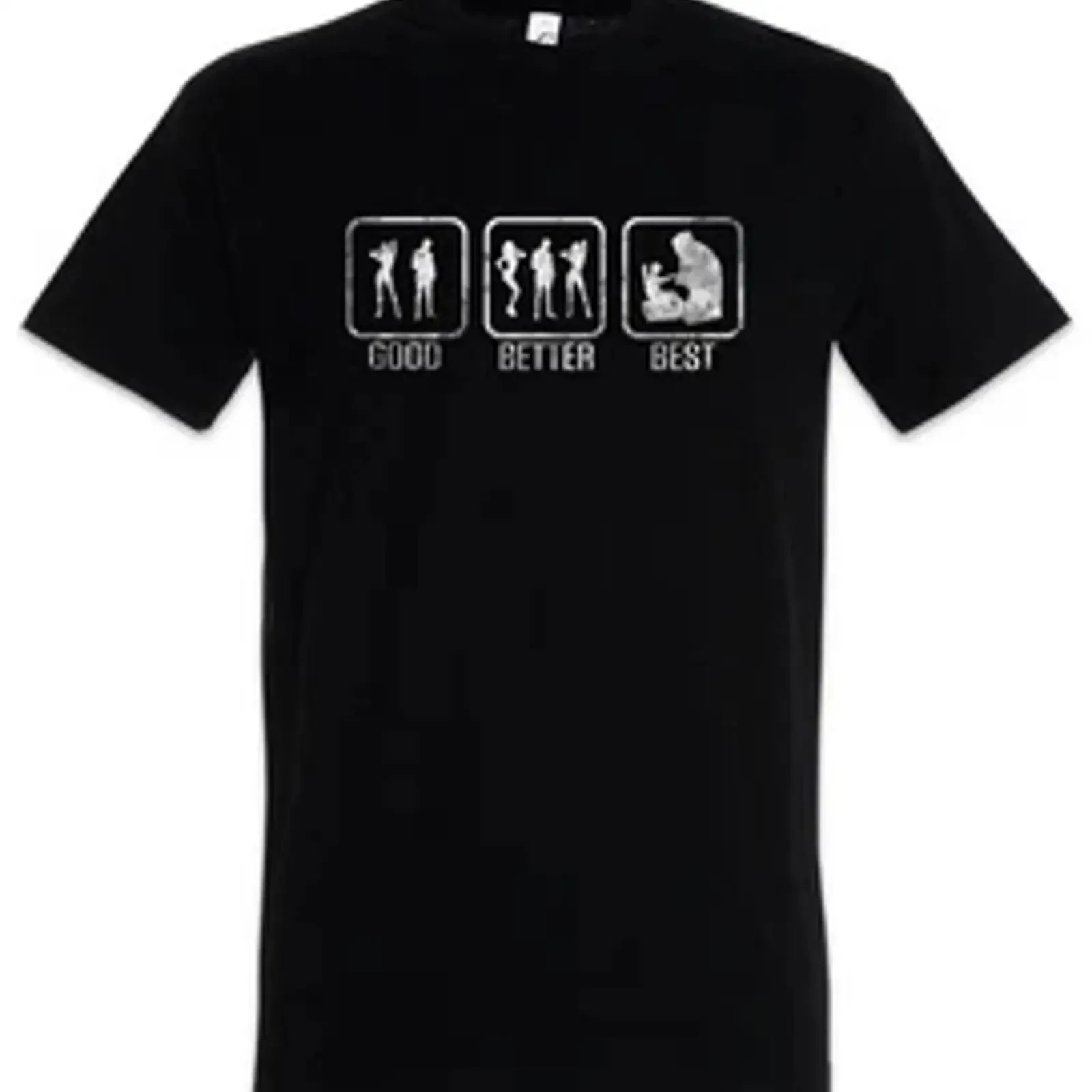 Good Better Best Men's T Shirt Lvl Gamer RPG Roleplay Games Gaming Video vintage Washed Top For Everyday Wear fashion Stretched