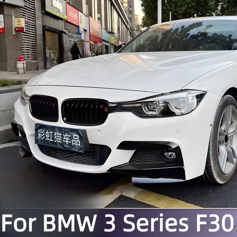Front Bumper Angle For BMW 3 Series F30 Accessories 2012-2019,Anti-Collision Anti-Scratch Sport Style Protective Trim Tuning