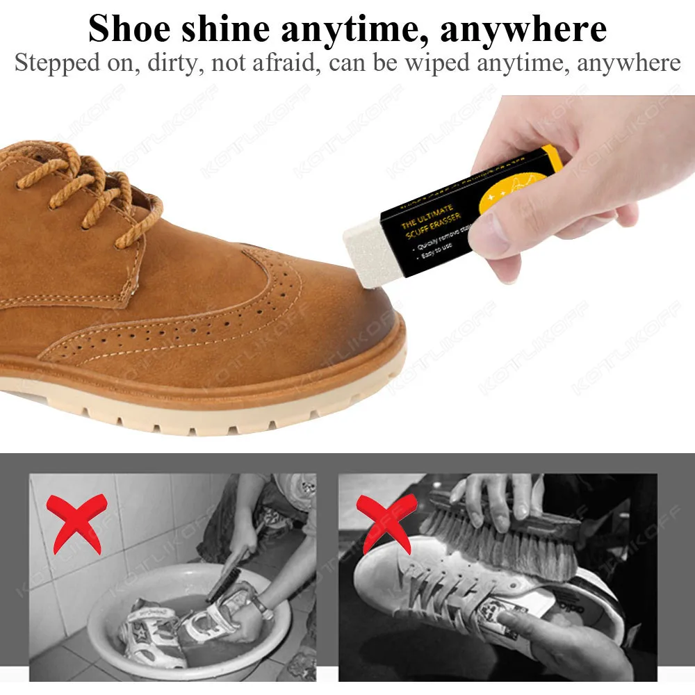 Cleaning Eraser for Suede Nubuck Matte Leather Shoes Boot Clean Care Shoe Brush Stain Cleaner Decontamination Wipe Rubbing Tools