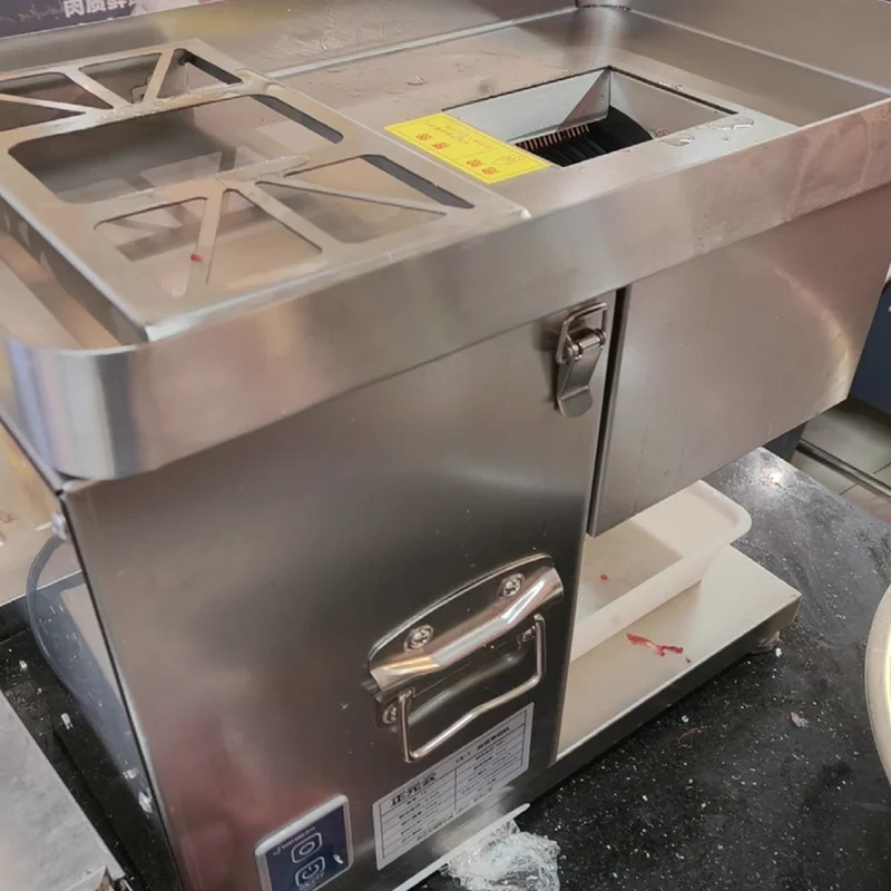 Large Capacity Electric Meat Cutter Slicer Dicer Machine High Efficiency Easy Operate Fresh Meat Cube
