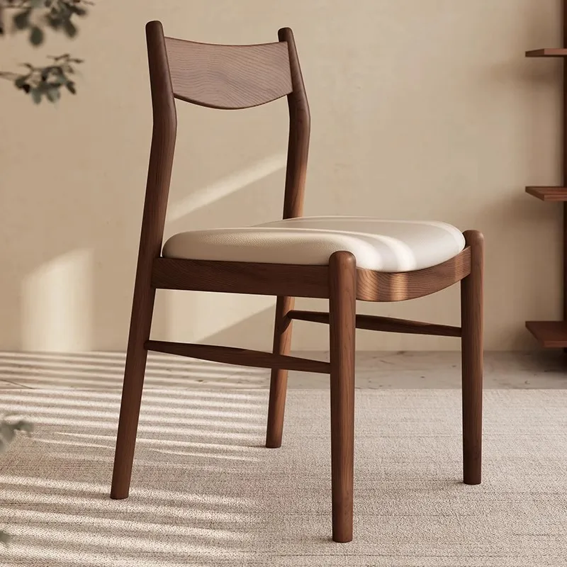 

Balcony Wooden Dining Chairs Nordic Designer High End Waiting Dining Chairs Events Makeup Sillas Para Comedor Kitchen Furniture