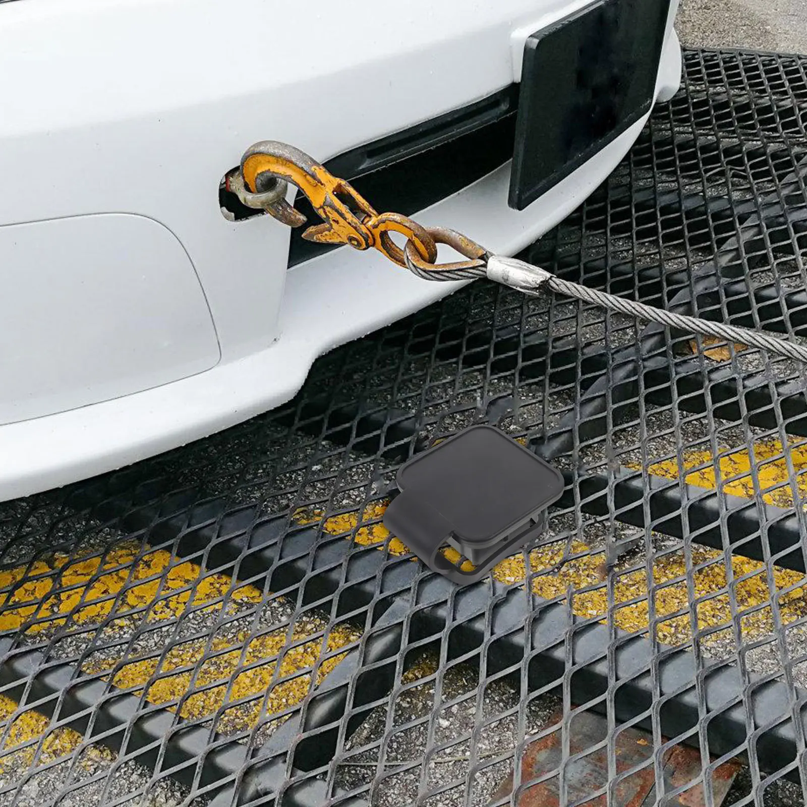 

2 Inch Trailer Hitch Cover Durable Car Tow Hitch Protector Easy Install For Suv Truck Rv Auto Accessories