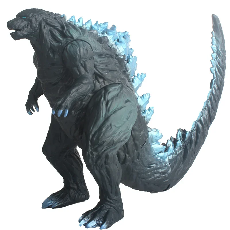 2024 New Godzilla VS King Kong  Action Anime Figurie   large Godzilla King Ghidorah Soft Glue Monster Doll Model Ornaments Toys