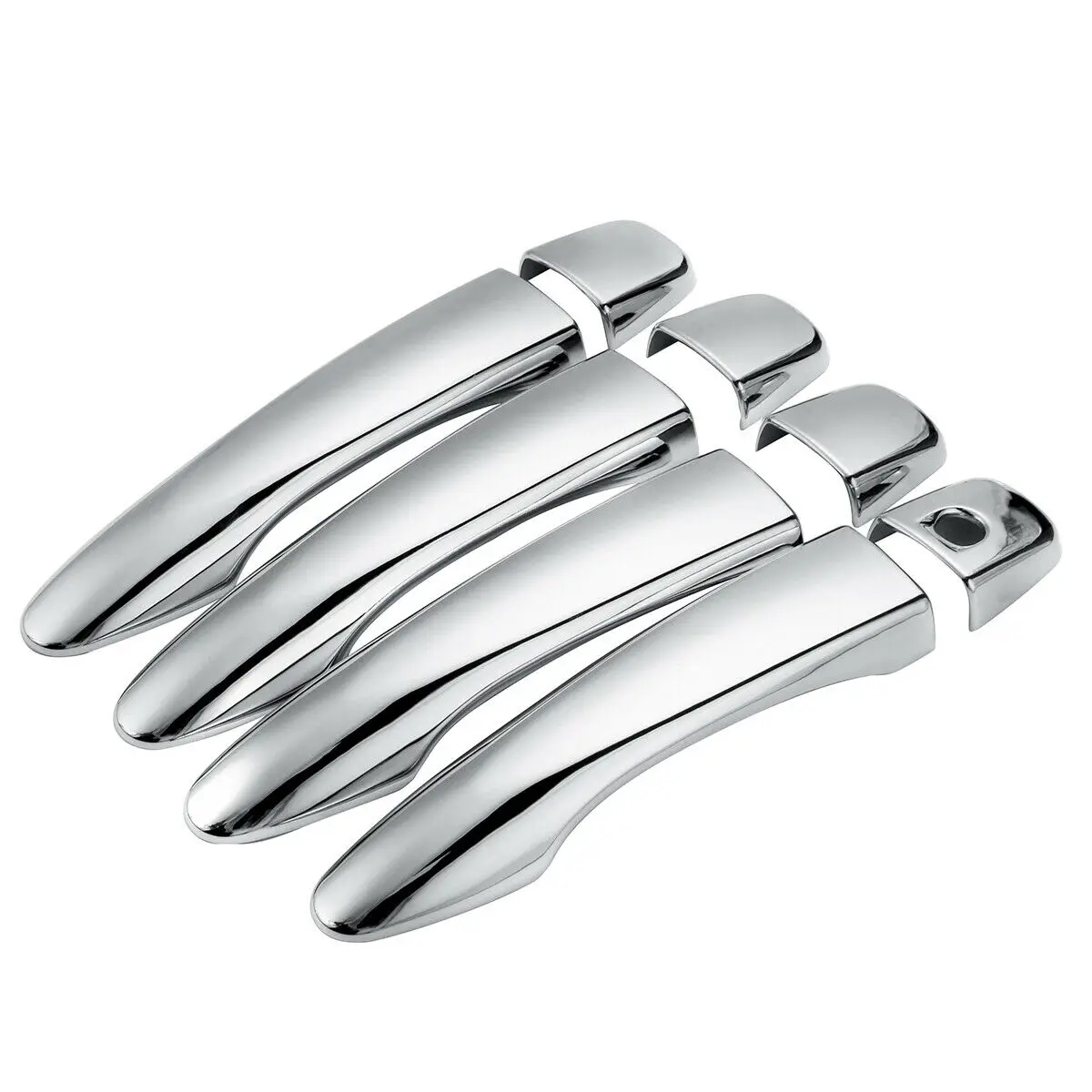 8Pcs Chrome Door Handle Cover Trim for Nissan Qashqai J11 2014-2019