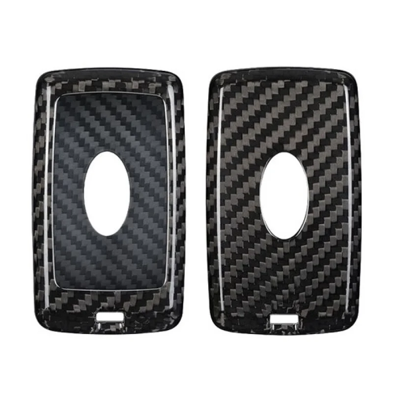 A + ألياف الكربون سيارة مفتاح فوب غطاء لاند روفر رينج روفر لجاكوار XF XE #6