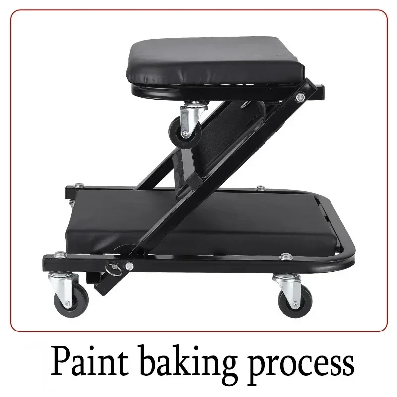 

Foldable car repair lying board 40 inches Workshop Bench Wheels Roller Creeper Seat Roller Seat Amagi