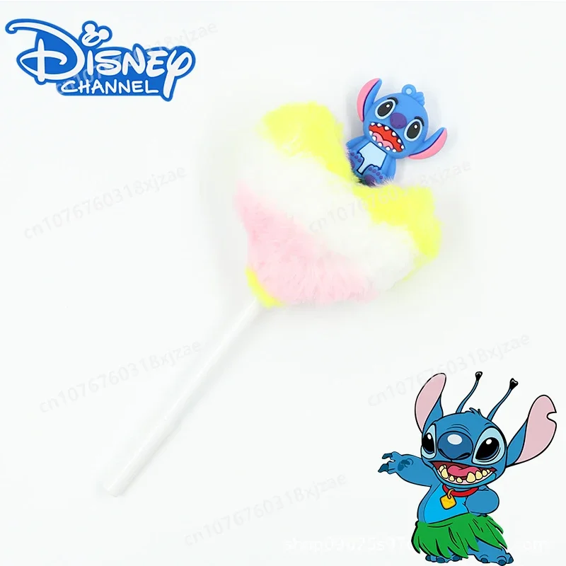 

2024 New Stitch Neutral Pen Cartoon Kawaii Students Heart Shape Plush Children’s Toys Stationery School Supplies Girls Gifts