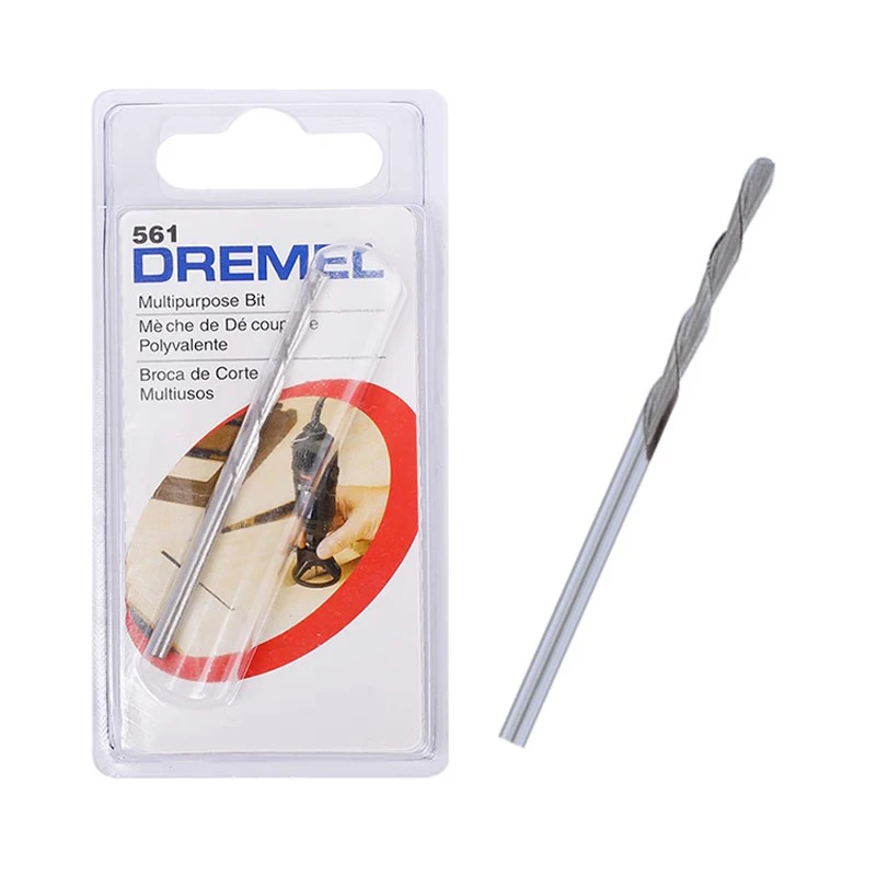 3,2mm original dremel hss Spiralbohrer Holz bearbeitung Metall bearbeitung Mehrzweck bohrer Schneiden Bohren Reinigung Dremel 561 Bohrer