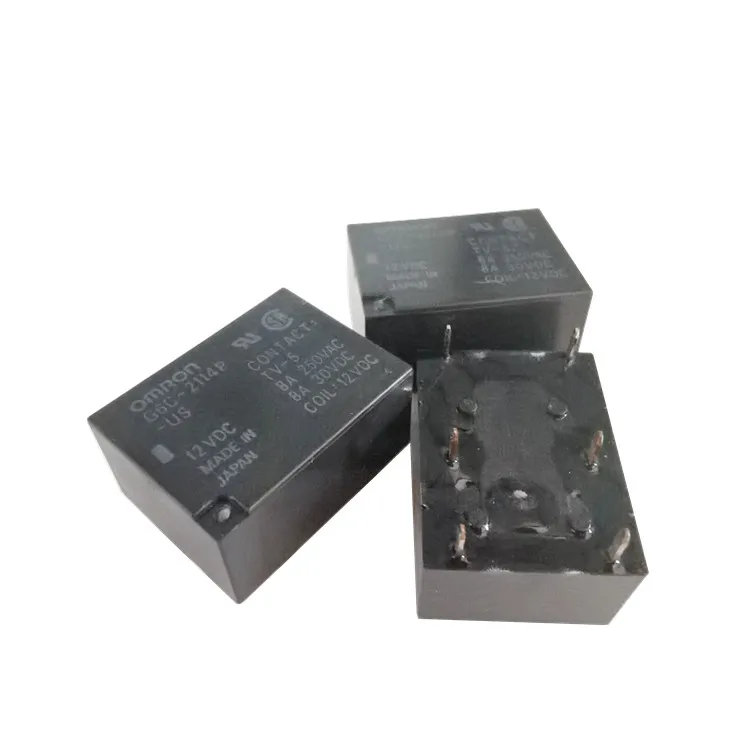 OMRON G6C-2114P-US Power RelayG6C-2114P-FD-US 5V 12V 24VDC Coil 8A 250VAC 8A 30VDC PCB Mount