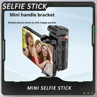 New Mini Selfie Stick Travel Portable Foldable Universal Four Legged Stand 360 Degree Custom Bluetooth Assist Camera Stabilizer