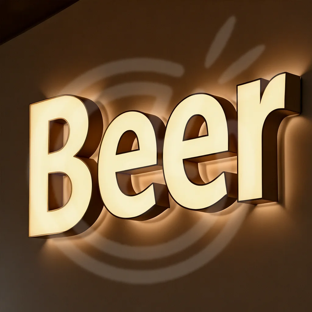 رسائل مضيئة مخصصة في الهواء الطلق المعادن LED تسجيل جدار شعار متجر الشركة ضوء لافتة ، الأعمال 3D الاكريليك لافتات الديكور