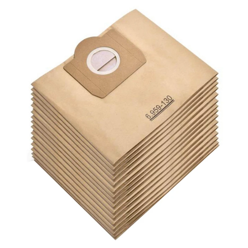 

16 Pcs Dust Bags Accessories For Karcher 6.959-130.0 Filter Bags For A2201 WD3 Paper Bag Vacuum Cleaner Parts