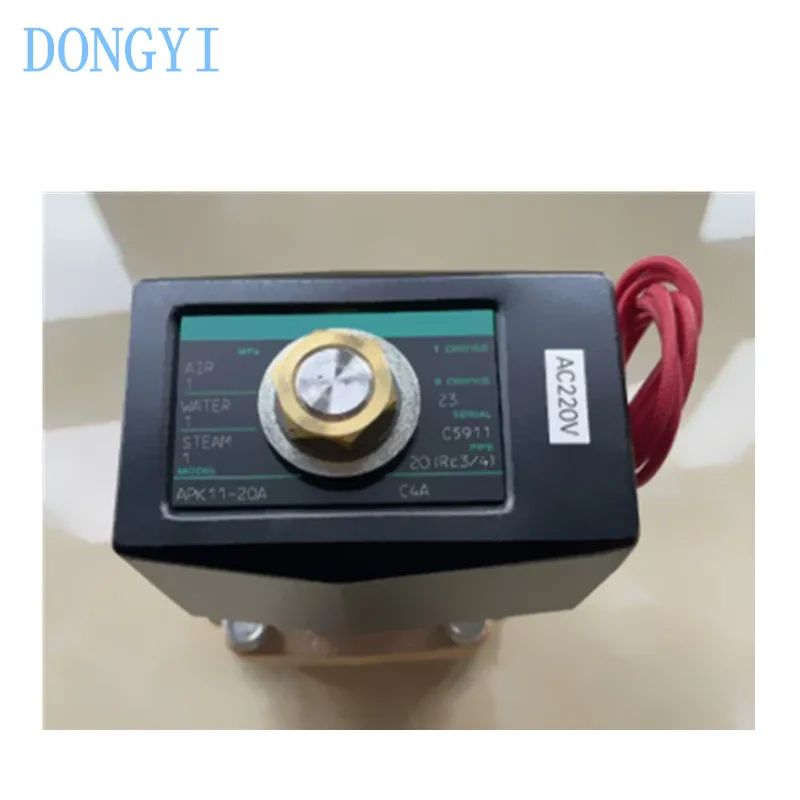 Pilot Kick 2-port Solenoid Valve APK11 APK11-8A-10A-C4A-C4M-B3A-C3A-AC220V-AC110V-DC24V-AC24V