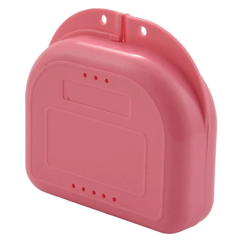 PORK-Retainer Case 50Pcs Mouth Guard Case Orthodontic Retainer Box Denture Storage Container