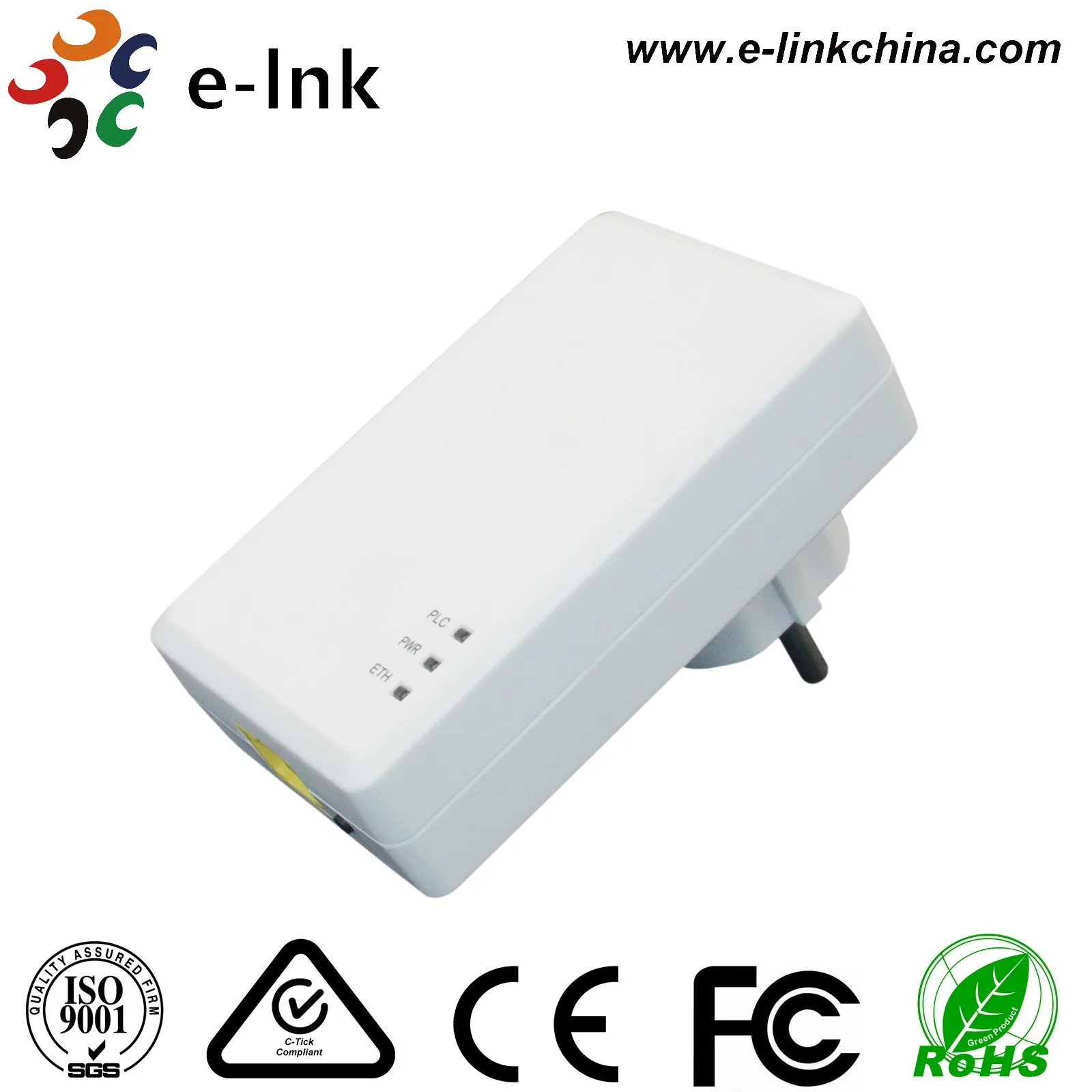 Mini adapter Powerline HomePlug AV 1200 Mbit, obsługa TR-069