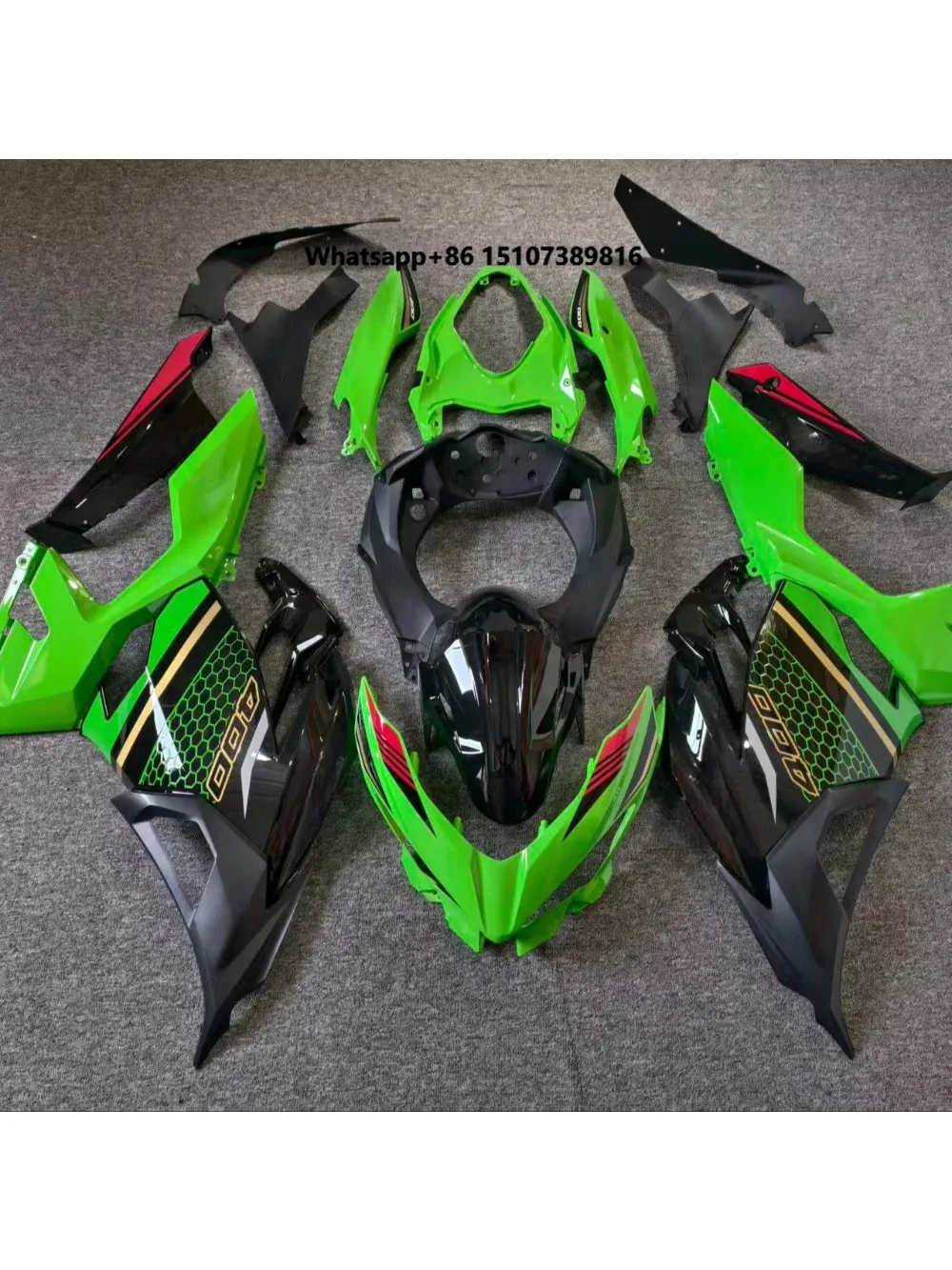 ABS for NINJA 400 2021 Abs Plastic Motorcycle Bodywork Motorcycle Fairing Kit