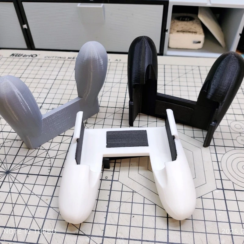 ل ANBERNIC RG35 XXPro قبضة مقبض عقد لعبة وحدة التحكم تحكم راحة اليد ل Anbernic RG 35 XX Pro Rg35xxpro دعم قوس