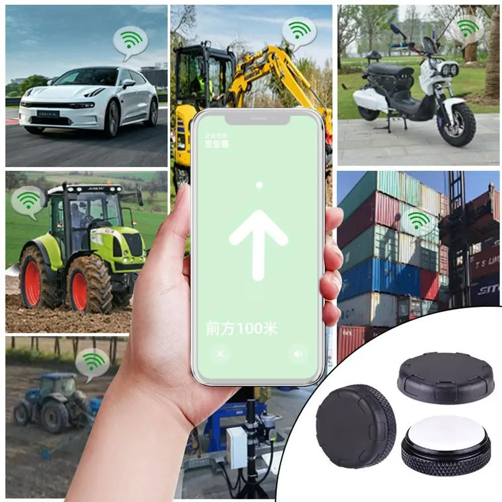 Magnetic Suction Airtag Apple CaseFor Air Tag Holder GPS Tracker Car Bike Motorcycle For AirTags Protective Cover