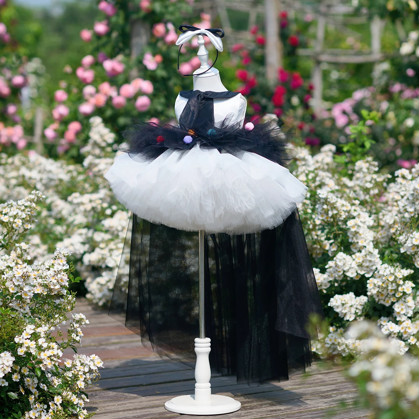 [Candy Ballet] Children's Super Fairy Tailor Veil Dress 2026 New Girls' Birthday Banquet Princess Dress