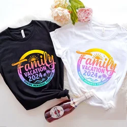 Family Vacation 2024 Women T Shirt Fashion Travel Graphic Y2k Tops Making Memories Together Tees Harajuku Unisex Clothing