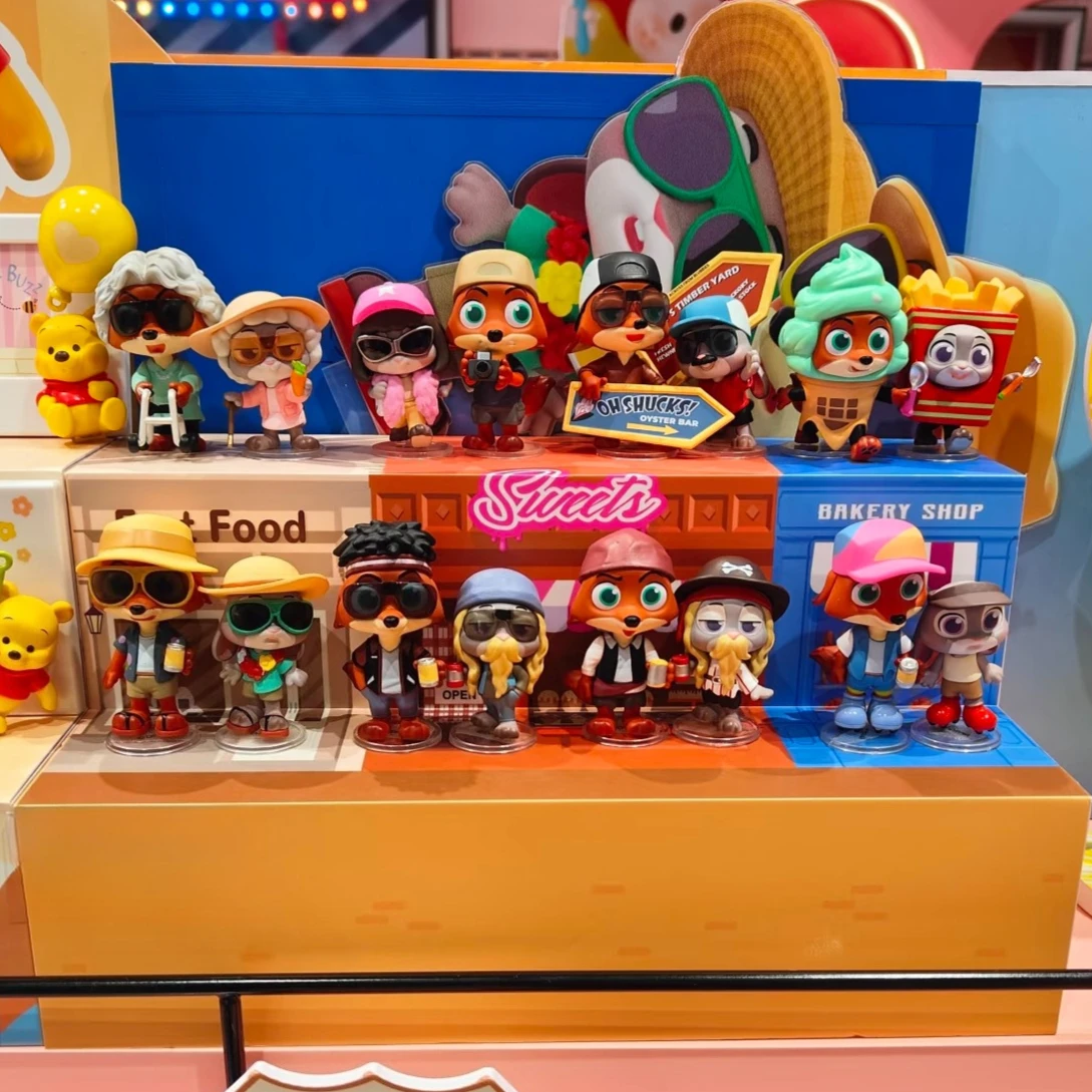 

Miniso Zootopia 2, маскировка, серия Partner, слепая коробка, милая коробка Ника Джуди, экшн-фигурка, коллекция аниме-кукол, сумка-сюрприз