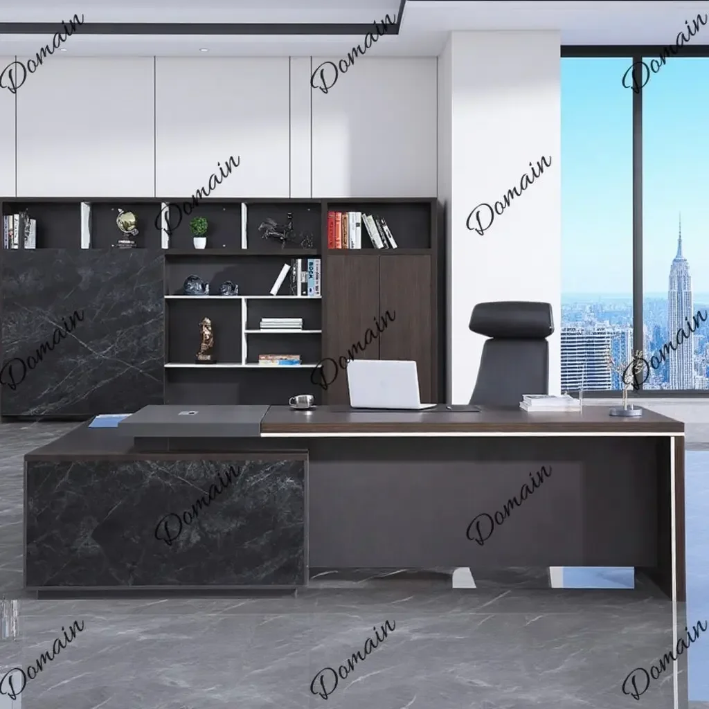 LQ Ii Luxury Executive Office Desk Single Manager Workstation Modern Simple Business Furniture B