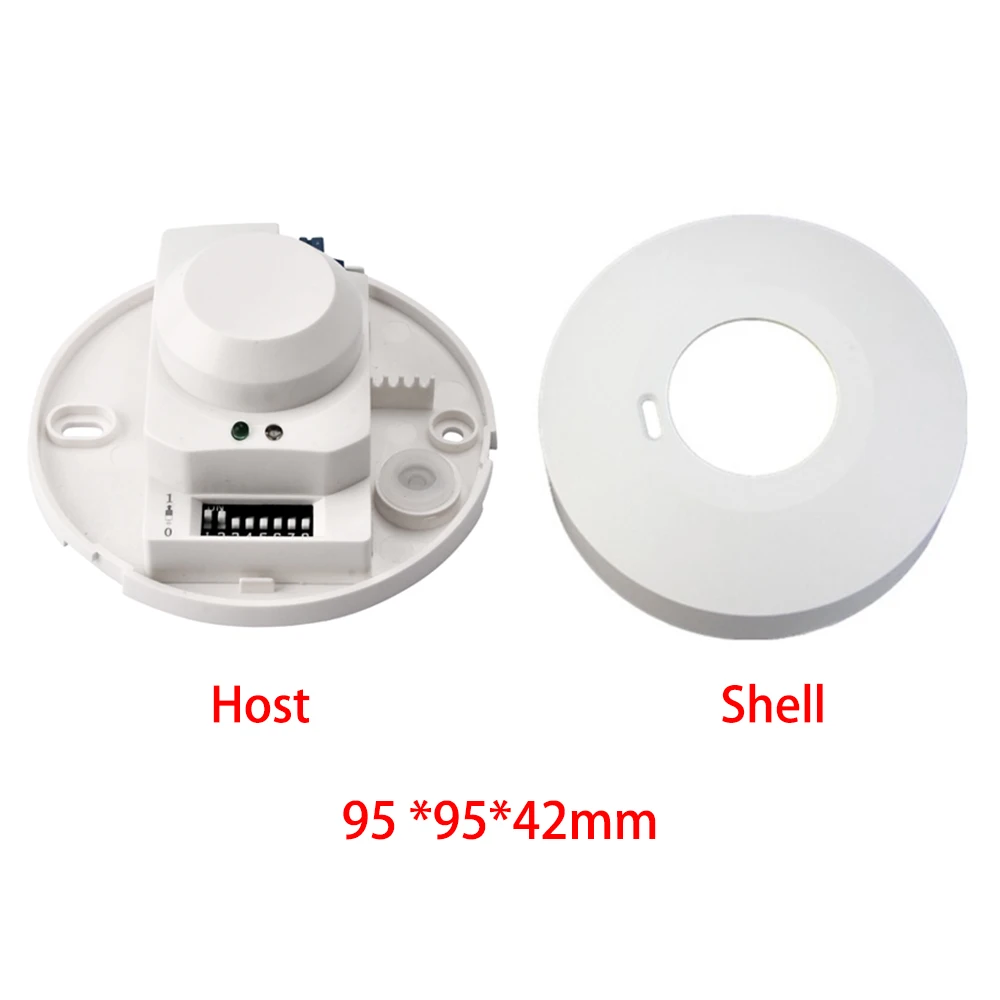 5.8 GHz 1200W Embedded Ceiling Microwave Radar Sensor Light Switch PIR Microwave Radar Body Motion Detector Sensor Module