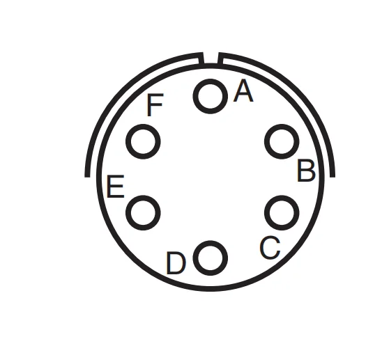 Aviation plug PT02SE-10-6P/6S socket 6-core circular connector Amphenol connector