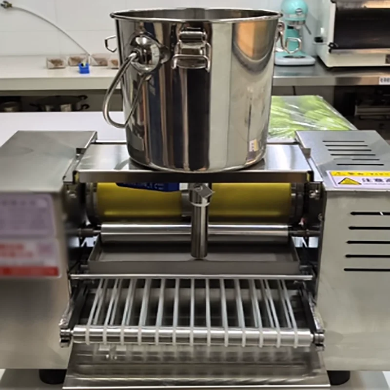 Small Tabletop Automatic Mini Mille Crepe Maker Pancake Machine Thousand Layer Cake Machine Egg Skin Crepe Making Machine Price