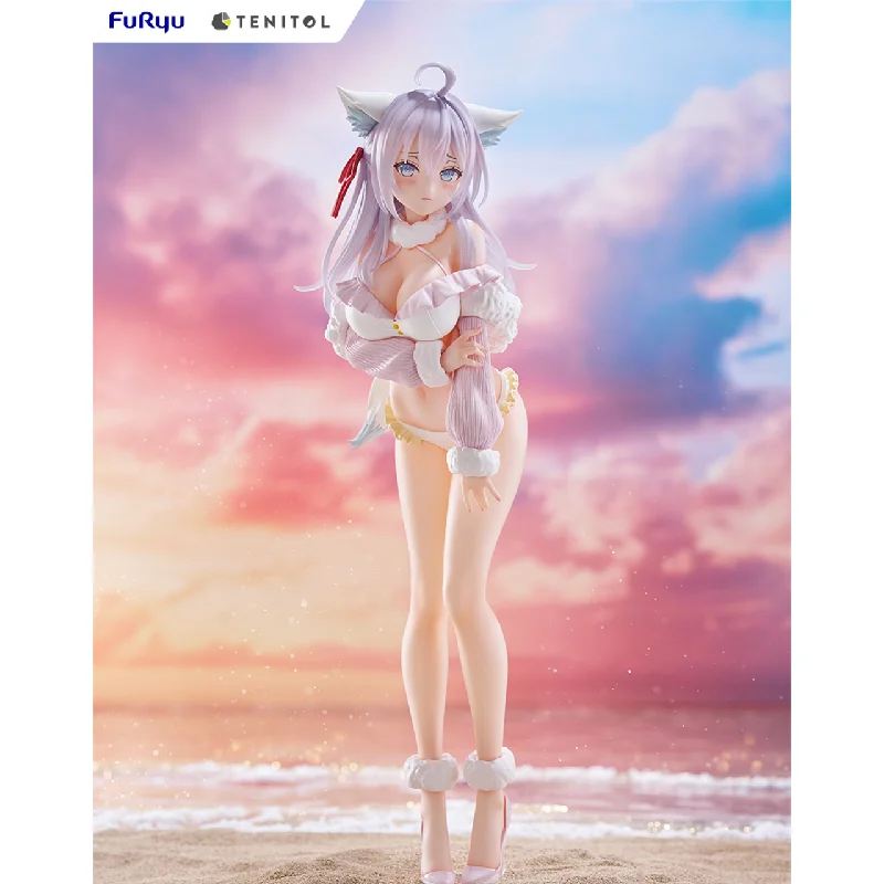 

Предпродажа, оригинальные фигурки FURYU TENITOL TALL Алиса Михайловины Kujou, фигурки белой лисы, аниме-модели, игрушки, подарки