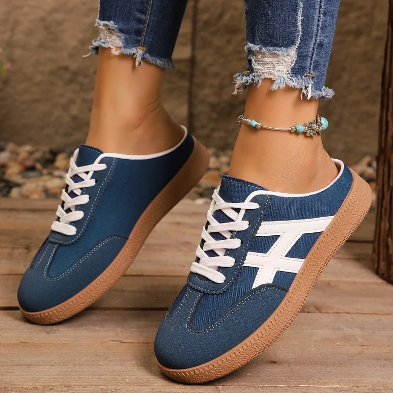 2026 NEW Women's Running Shoes Fashionable Retro Casual All-Match Flat Bottom Sports Sneakers Spring Summer Shoes